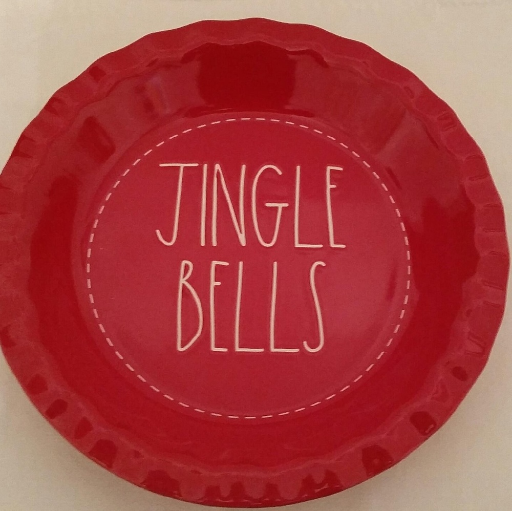JINGLE BELL Rae Dunn pie plate